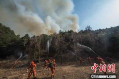 山西榆社森林火灾明火全部扑灭 灾后调查评估工